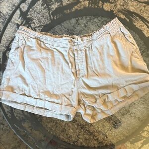 Old Navy Tan Cargo Shorts Relaxed Fit Mid-Thigh